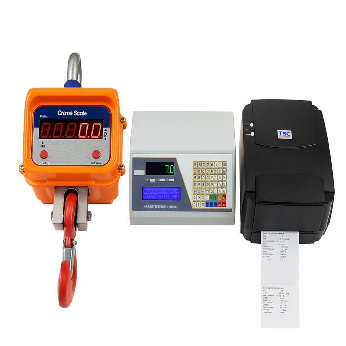 crane scale with printer